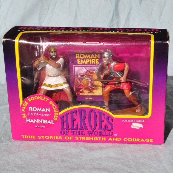 1995 heroes of the world roman empire hannibal 1201 action figures NIB (T145) - Picture 1 of 7